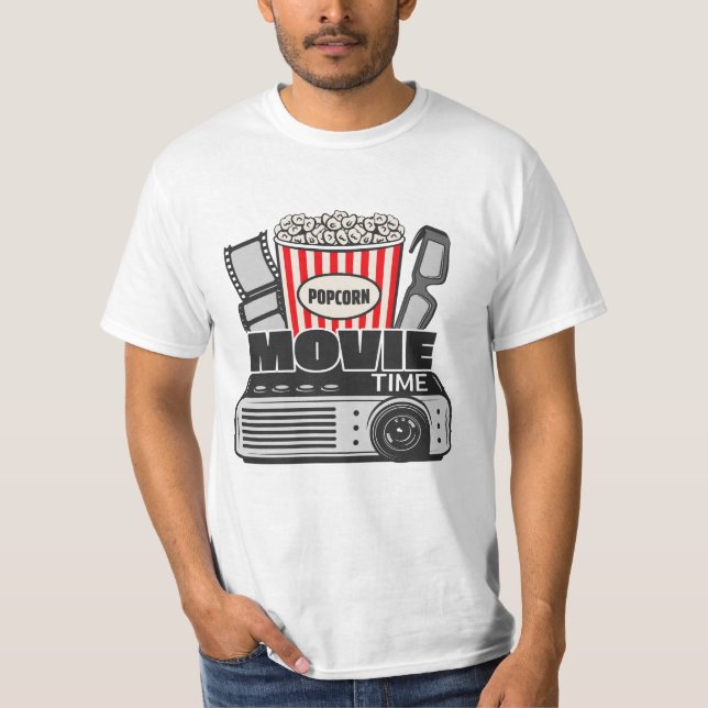 Movie Time T-Shirt (Front)