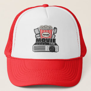 Movie Time Trucker Hat