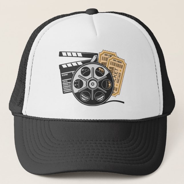 Movie Trucker Hat (Front)