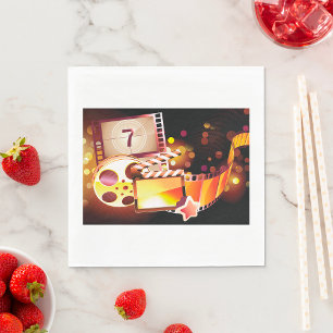 Movies Film Napkin