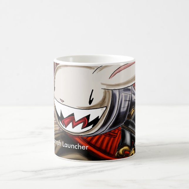 Movil Lagomorph Launcher Coffee Mug (Center)