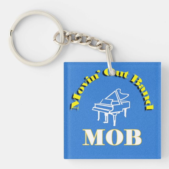 Movin' Out Band Key Ring (Front)
