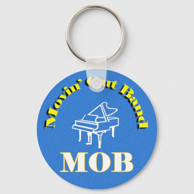Movin' Out Band Key Ring (Front)