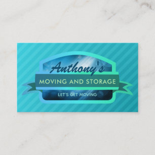 Moving and Storage Slogans Business Cards