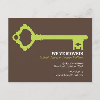 Moving Announcement
