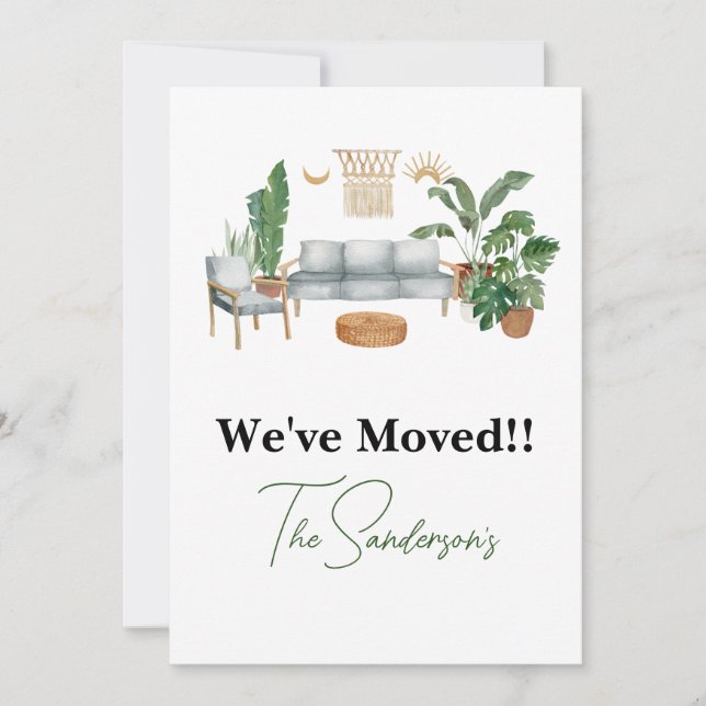 Moving Announcement  (Front)