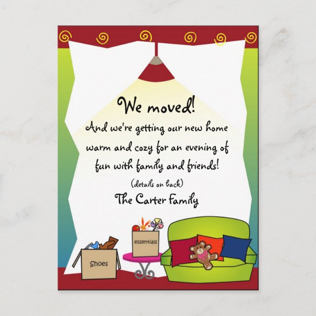 Moving Announcement (Front)