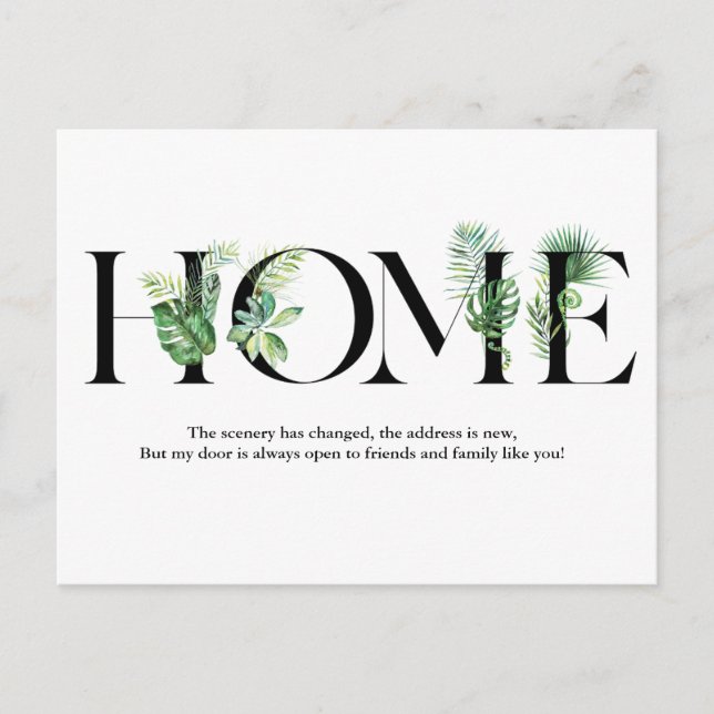 Moving Announcement I've Moved Postcard (Front)