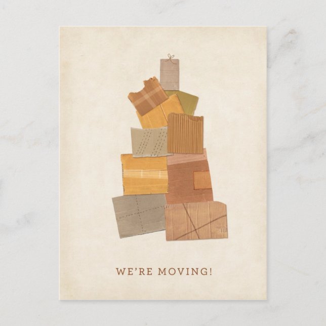 Moving Announcement Postcard (Front)