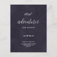 Moving announcement Postcard