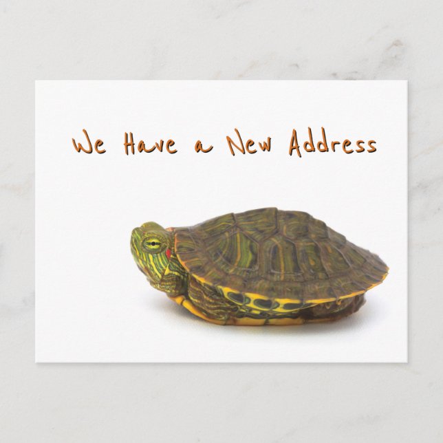 Moving Announcement Postcard (Front)