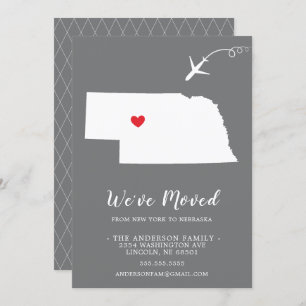 Moving Announcement   State NEBRASKA
