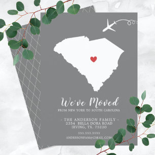 Moving Announcement   State SOUTH CAROLINA