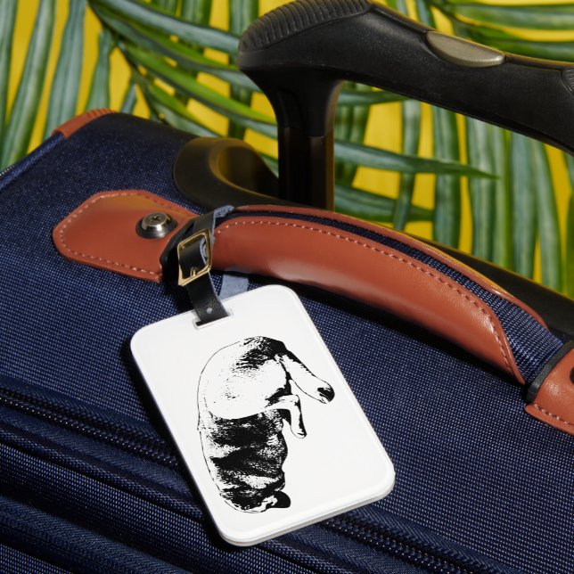 Moving at Your Pace Luggage Tag (Front Insitu 1)