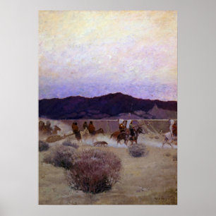 Moving Camp by Newell Convers Wyeth Poster