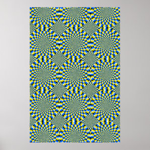 Moving Circles Poster