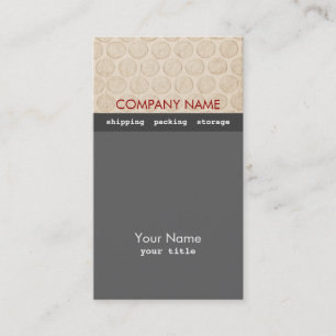 Moving Company Business Card