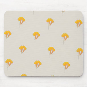 Moving flowers  mouse pad