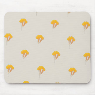 Moving flowers  mouse pad