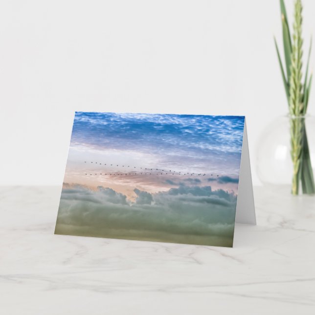 Moving Forward Bird Migration Team Inspiration Card (Front)