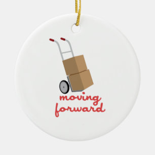 Moving Forward Ceramic Tree Decoration