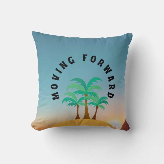 Moving Forward  Cushion (Front)