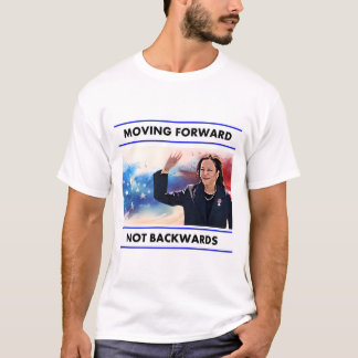 MOVING FORWARD, NOT BACKWARDS Zeta/Sigma colours T-Shirt