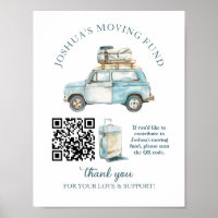 Moving Fund Going Away Party Sign