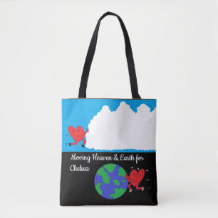 Moving Heaven & Earth Tote Bag