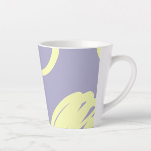 Moving lines design Latte Mug