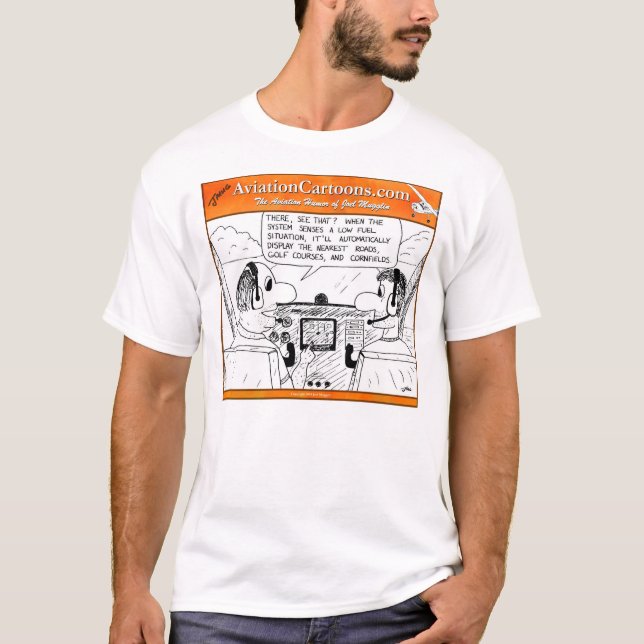Moving Map Display T-Shirt (Front)