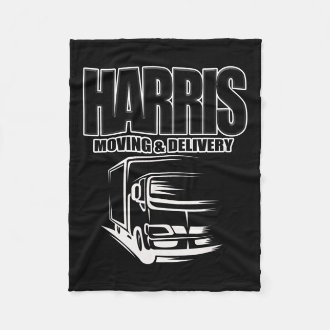 Moving Montgomery  Fleece Blanket (Front)