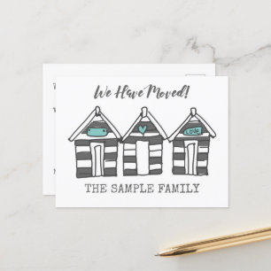 Moving New Address Postcard, Home Buyer Seller  Postcard
