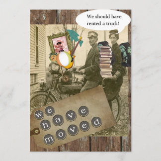 Moving on A Bicycle Invitation