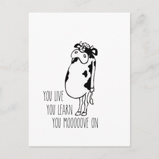 Moving On Postcard (Front)