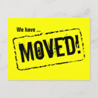 Moving postcards with attention getting colours