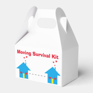 "Moving" Survival Kit Favour Box