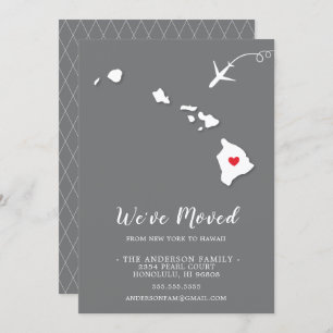 Moving to HAWAII Moving Announcement