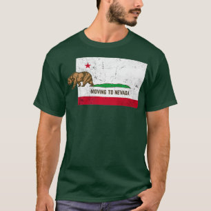 Moving To Nevada  Leaving California Vintage T-Shirt