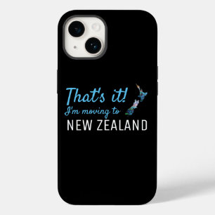 MOVING TO NEW ZEALAND PAUA CUSTOMIZABLE Case-Mate iPhone 14 CASE