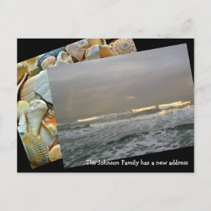 Moving to the Coast New Address Postcard