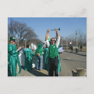 Mow-Bama (Obama) marches with the Lawn Rangers Postcard