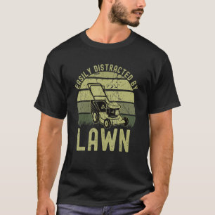 Mow Lawn Mowing Landscaping Mower Farm Gardening T-Shirt
