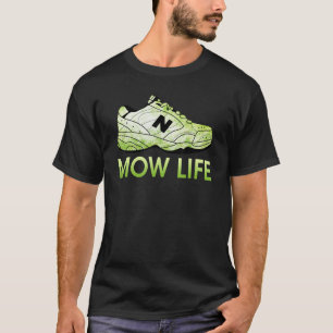 Mow Life Grass Cutting Lawn Mowing Dad Life T-Shirt