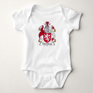 Mowbray Family Crest Baby Bodysuit