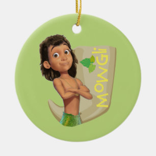 Mowgli 1 ceramic tree decoration