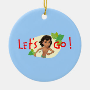 Mowgli 2 ceramic tree decoration