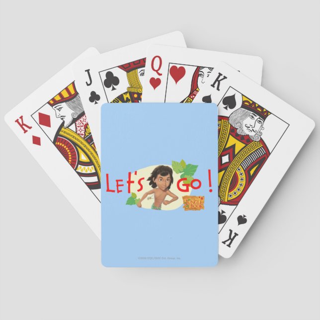 Mowgli 2 playing cards (Back)