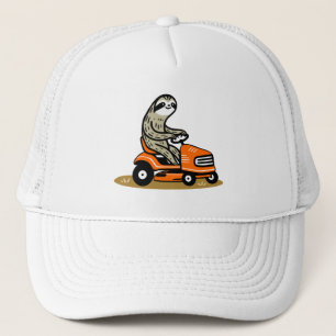Mowing Sloth  Trucker Hat