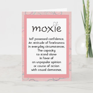 Moxie Definition card